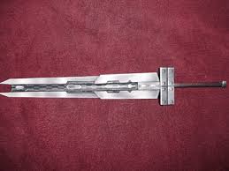 Final Fantasy Vii Advent Children Fusion Sword Papercraft Paperized Crafts