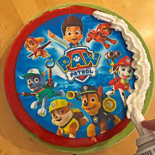 Wenn S Schnell Gehen Soll Einfache Paw Patrol Torte Moms Blog Der Praktische Familienblog