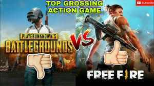 So down beow i have compared the two games 1)gameplay since both of them are battle royal games. Pubg Vs Free Fire Top Grossing Action Game On Play Store Top Action Android Game Youtube