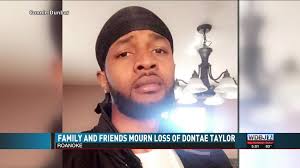 Family And Friends Mourn Loss Of Dontae Taylor