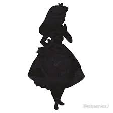 Black Alice In Wonderland Alice In Wonderland Black Picture Silhouette Sticker By Bethannieej Alice In Wonderland Silhouette Alice In Wonderland Poster Alice In Wonderland Pictures
