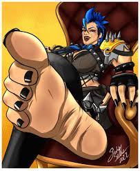 Overwatch Game Porn - Overwatch Oles, Foot Fetish, Junker Queen - Valorant  Porn Gallery