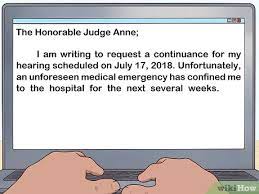 · a court document stating the name of the legal guardian(s) who is/are holding the funds and your name. How To Write A Letter For Not Being Able To Attend Court