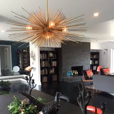 Urchin Chandelier 27 Mid Century Modern Lighting