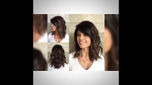 The look other women try to get with teasing can be easily achieved by the thick nature of your hair along with the right cut. Simple Women Hairstyles Medium Length Haircuts For Thick Hair Youtube