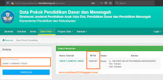 Check spelling or type a new query. Cara Cepat Dan Mudah Cek Npsn Paud Dan Dikdasmen Keris