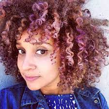 Purple Afro Pastel Curly Hair Colored Curly Hair Hair Color Pastel Crazy Curly Hair