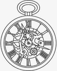 Free Printable Tattoo Stencils Steampunk Tattoo Stencils Steampunk Tattoo Steampunk Coloring Clock Tattoo Design Traditional black line work tattoo style gold vector. steampunk tattoo stencils