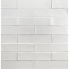 Ivy Hill Tile Birmingham Bianco 3 In X 12 In 8mm Polished Ceramic Subway Tile 5 38 Sq Ft Box Ext3rd102134 Ceramic Subway Tile Subway Tile Polish Ceramics