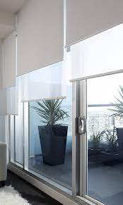 They're also cordless, which makes them ideal for households with young children or pets. Double Roller Blinds Day Night Blinds Dollar Curtains Blinds