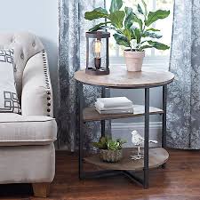 Fairmount 2 Tier Round Accent Table Kirklands Living Room Side Table Table Decor Living Room Side Table Decor