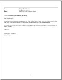 Recently some brands sent out shipping delay emails to its customers to warn about the weather and. Salary Delay Email To Boss Samples Word Excel Templates