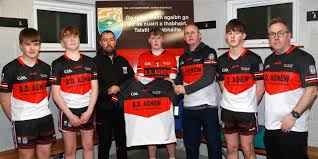 New sponsors for Clooney Gaels-Na Naomh Uile combination