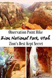 Observation Point Hike Zion National Park S Best Kept Secret National Parks America National Parks Trip Zion National Park Utah
