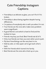 Cute Friendship Instagram Captions Instagram Captions For Friends Instagram Quotes Captions Instagram Captions