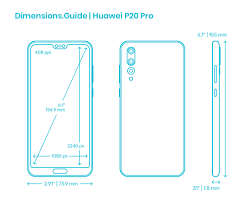 Huawei P20 Pro (2018) Dimensions ...