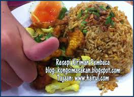 Antara tip mudah untuk menggoreng ayam ialah saiz potongan ayam hendaklah sama. Resepi Nasi Goreng Ayam Kunyit Special Chef Hairul Hissam
