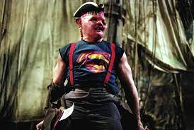 And as recognizable as indiana jones. Sloth S Makeup Test For The Goonies Has Been Unearthed 35 Years Later Mental Floss