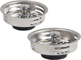 Maybe you would like to learn more about one of these? Highcraft 9843 2 Stainless Steel Kitchen Sink Strainer Basket Replacement For Standard Drains 3 1 2 Inch Universal Style Rubber Stoppe