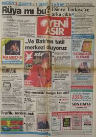 • bugün • cumhuriyet • dünya • evrensel • fanatik • fotomaç • fotospor • gözlem • güneş • hürriyet • h. Yeni Asir Gazetesi 22 Aralik 1985 Uskudar Canavari Dogum Gunu Nadir Kitap