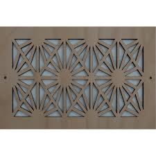 Easy to install, each vent is handcrafted from steel and cast iron with a powder coated finish creating a durable lifetime product. Sunburst Vent Cover Stellar Air