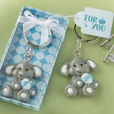 Adorable Baby Elephant With Blue Design Key Chain Nice Price Favors Elephant Keychain Elephant Baby Shower Theme Baby Shower Party Favors