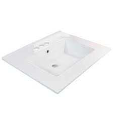 Browse our stunning range of ceramic sinks. Eclife White Ceramic Rectangular Drop In Bathroom Sink With Overflow Reviews Wayfair