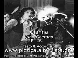 He is famous for his satirical songs and oblique yet incisive political commentary. Gianna Rino Gaetano Youtube