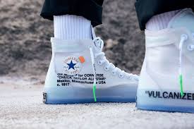 Mens Off White X Converse Chuck 70s Us 10 Hi Tops All Stars Supreme Virgil Abloh Off White Converse Converse Sneakers