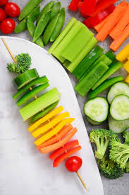 Rainbow Veggie Kabobs The Gunny Sack