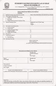 Contoh Surat Perintah Perjalanan Dinas Perusahaan Swasta Bagi Contoh Surat