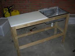 Follow These Plans To Build A Simple Fillet Table With Sink Fish Cleaning Table Outdoor Sinks Kitchen Sink Diy