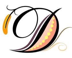 Letter d with dragon logo design vector graphic symbol icon sign . Letter D Tattoo How Omg Buchstaben