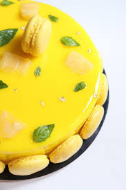 Entremets Ananas Citron Basilic Recette Olivia Patisse Ananas Citron Gateau Sans Cuisson