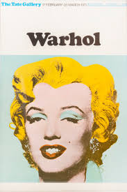 Marilyn, Tate Gallery Poster by Andy Warhol