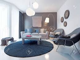Am besten passen die grauen oder schwarzweißen nuancen, aber auch farbenfrohe ideen und pastellfarben können bedenkenlos umgesetzt werden. Helle Moderne Wohnzimmer Trend Design Ideen Fur Eine Mittelgrosse Formale Wohnzimmer Mit Weissen Und Braunen Wanden 3d Ubertragen Lizenzfreie Fotos Bilder Und Stock Fotografie Image 46198007