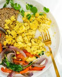 Easy Tofu Scramble Made In 10 Minutes A Couple Cooks Recipe In 2020 Tofu Scramble Easy Brunch Recipes Tofu Nutrition