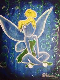 Pin By Ethel Garcia On Canvas Paintings In 2020 Disney Paintings Fairy Paintings Disney Canvas