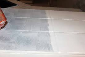 Either way, sometimes something gets wet and will sit on your countertop. How To Paint Tile Countertops Before And After Love Our Real Life