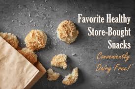 But always check the packaging since ingredients and processes can change at any time. Healthy Store Bought Snacks Our Dairy Free Favorites