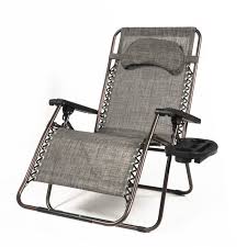 Belleze X Large Oversized Zero Gravity Chair Recliner Adjustable Headrest Padded Headrest W Pillow Cup Tray Zero Gravity Chair Headrest Patio Furniture Deals