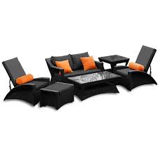 Erith wicker outdoor furniture daybed. Jamaica 6pc Pe Wicker Outdoor Sofa Lounge Setting Black Outdoor Sofa Lounge Sofa Outdoor Sofa Sets