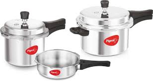 Buy Pigeon Special Combo Pack 2 L 3 L 5 L Pressure Cooker Aluminium At Rs 1484 From Flipkart Loot Deals India Best Pressure Cooker Pressure Cooker Cooker
