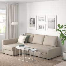 Canapé d'angle petite taille ikea. Friheten Canape Conv D Angle Avec Rangement Hyllie Beige Ikea