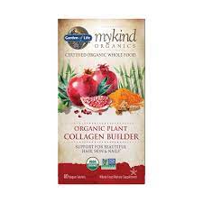 Garden Of Life Mykind Organics Plant Collagen Builder 60 Tablets Organic Plants Organic Plant Food Collagen