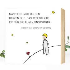 Des kleinen prinzen sprüche : Wunderpixel Holzbild Der Kleine Prinz Bild Mit Spruch 15x15x2cm Geschenk Ebay