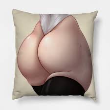 2B butt - Thicc - Pillow | TeePublic