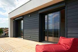 Maison Individuelle En Cedral Lap Relief Cedral Chalet Architecture House Design Architecture