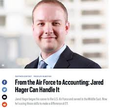 From the Air Force to Accounting: Jared Hager Can Handle It