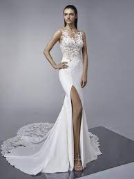 Mermaid and trumpet wedding gowns will capture your heart and render you mermaid wedding dress is one of the most popular silhouettes, and it is certainly not lacking in wow factor. Trumpet Wedding Dresses Enzoani
